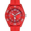 U.S. Polo Assn. U.S. Polo Assn. Yard USPA4001-02  USPA4001-02 кварцевые мужские часы красный циферблат, браслет силикон — вид спереди